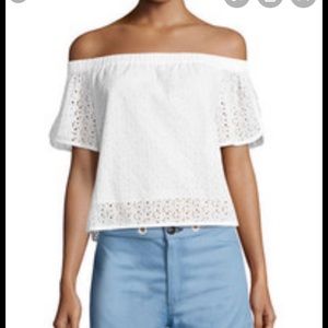Rag & Bone Flavia Off-the-Shoulder Top size medium